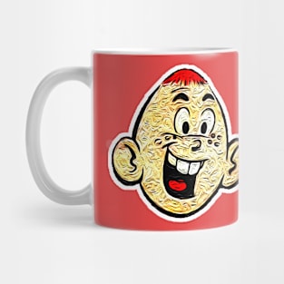 smiling red haired boy Mug